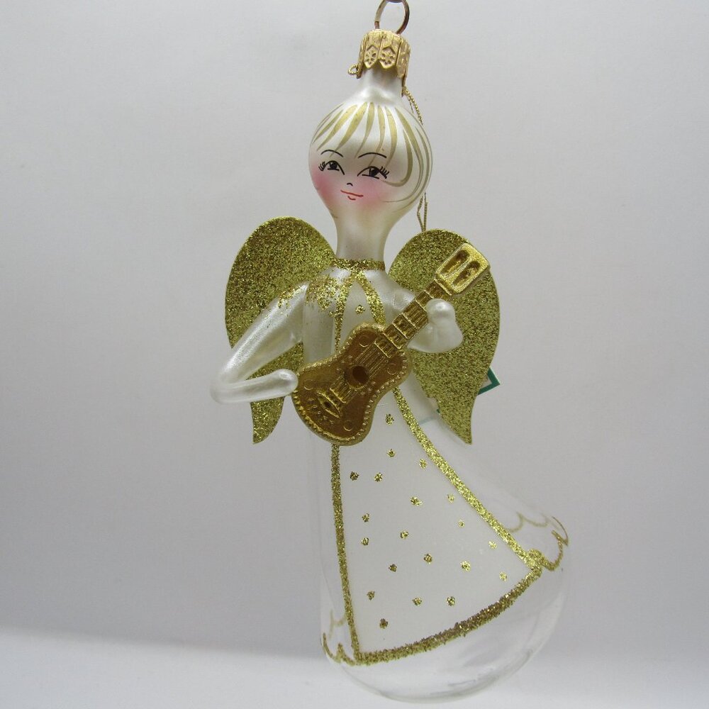Soffieria De Carlini Glass Angel Ornament